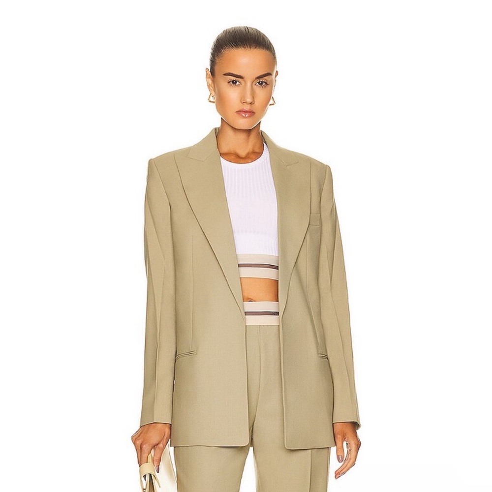 HELMUT LANG | Peal Lapel Blazer Cedar NWT
